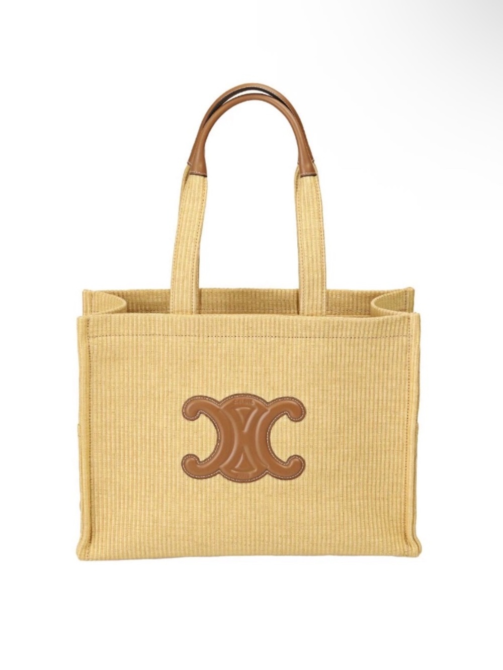 Celine Large Cabas Thais Canvas Tote